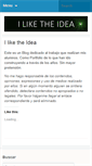 Mobile Screenshot of iliketheidea.com